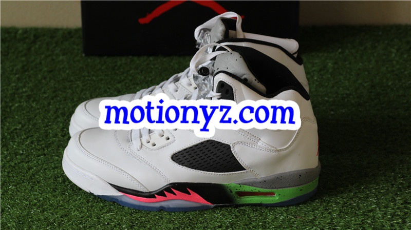 Authentic Air Jordan 5 Retro Poison Green